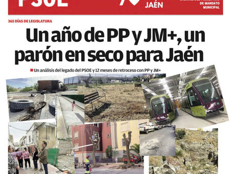 PUBLICACIÓN ESPECIAL -  Un año del PP y JM+, un parón en seco para Jaén 