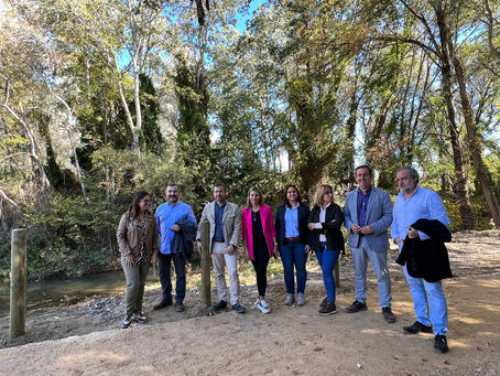 El PSOE destaca el potencial y la buena marcha de la primera fase de las obras de Los Cañones