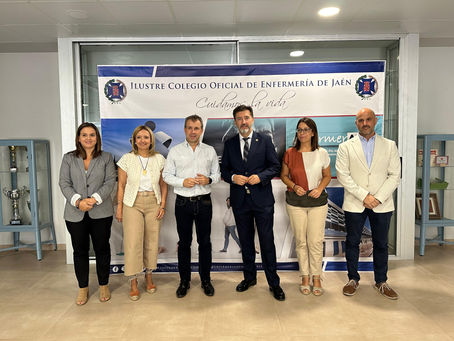 Reunión representantes junta directiva Colegio de Enfermería