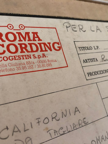 Digitization from original multitrack master tapes Raffaella Carrà