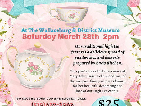 Easter Tea at the Museum