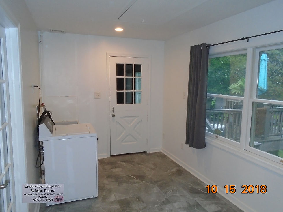 Laundry Room Remodeling, Floor Tile Installation, home Remodeling Contractor