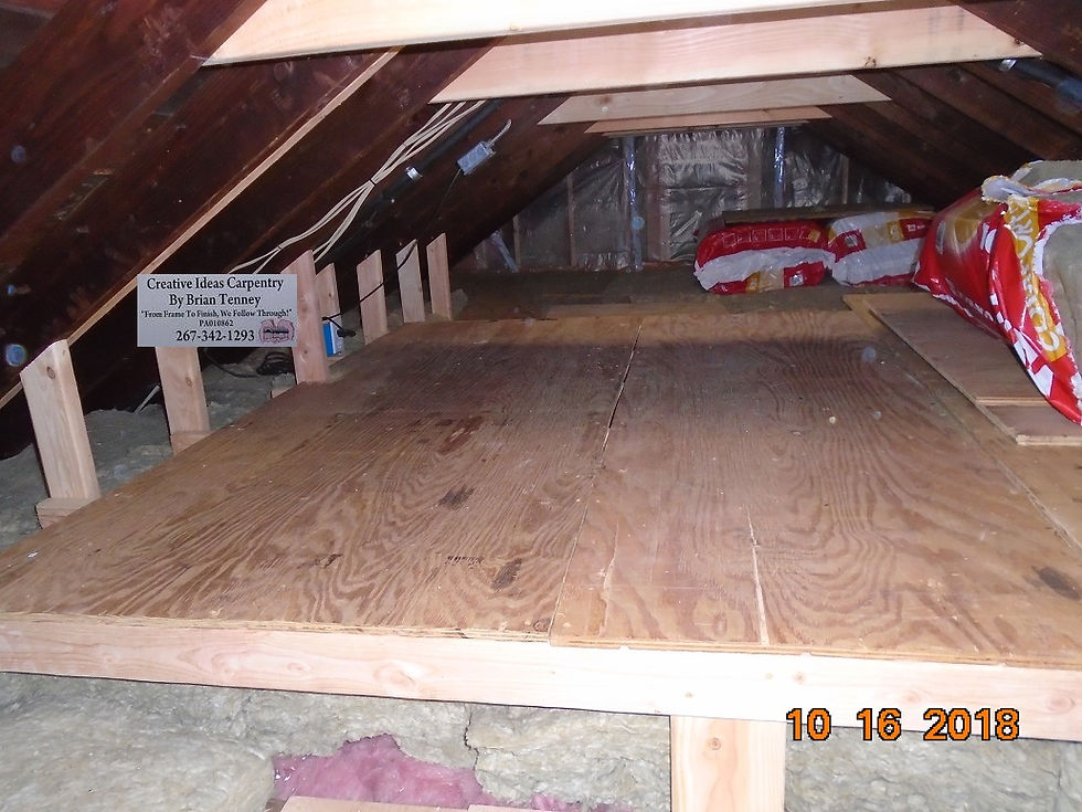 Attic Storage, Attic Services, Attic Contractor, Attic Exhaust Fan Installation