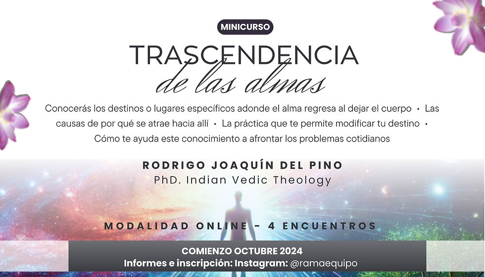 Mini Curso Trascendencia de las Almas