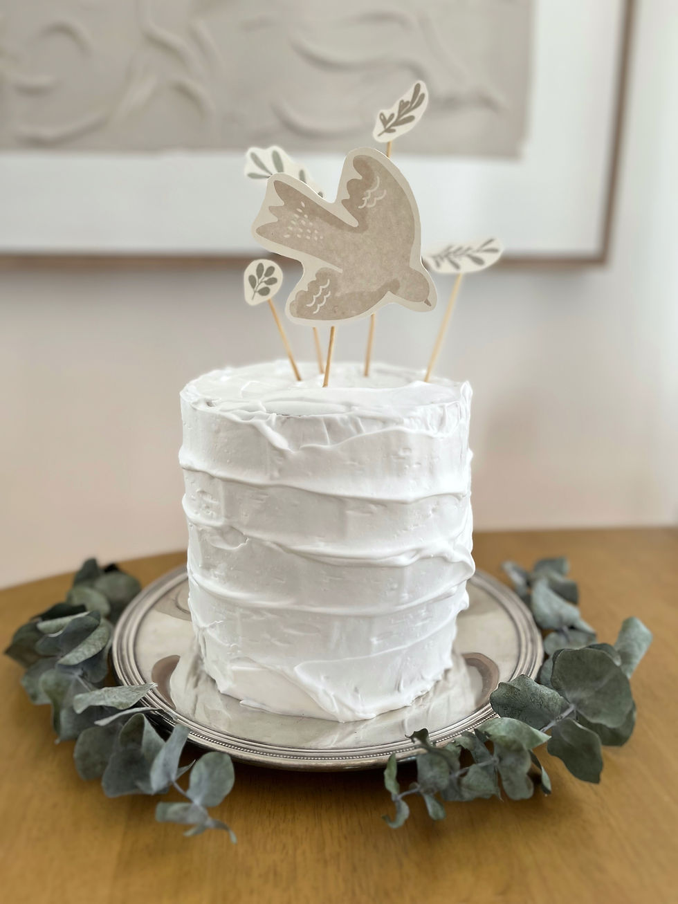 Thumbnail: Printable Baptism Cake topper