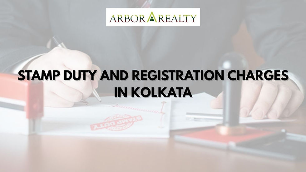 Stamp Duty and Registration Charges in Kolkata