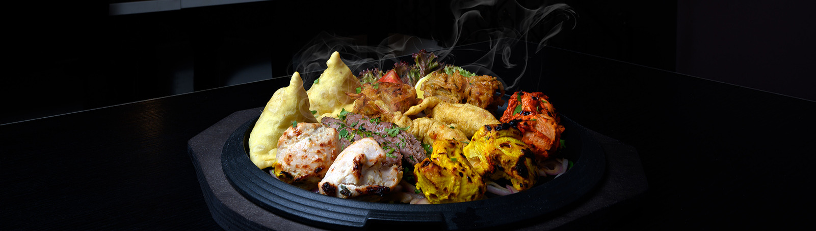Arranged Food and Objects