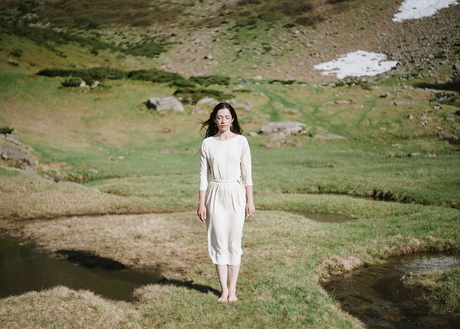 Frau in der Natur