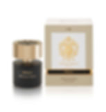 Elegante scatola e packaging di lusso del profumo Adhara di Tiziana Terenzi