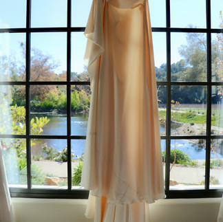 Silk gown bridal suite tuscan lawn mi casa bridal