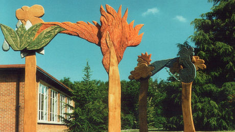 School play area artwork