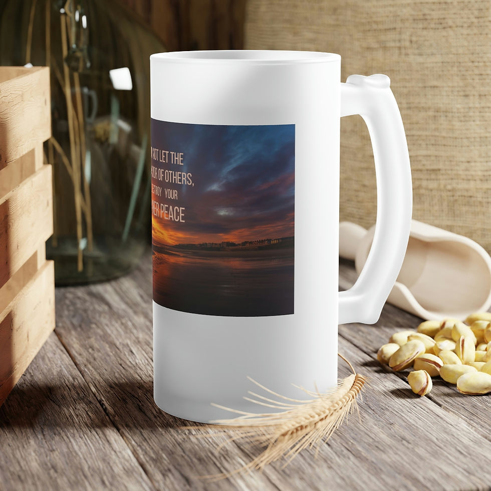 Thumbnail: Frosted Glass Beer Mug