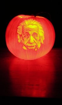 Einstein pumpkin