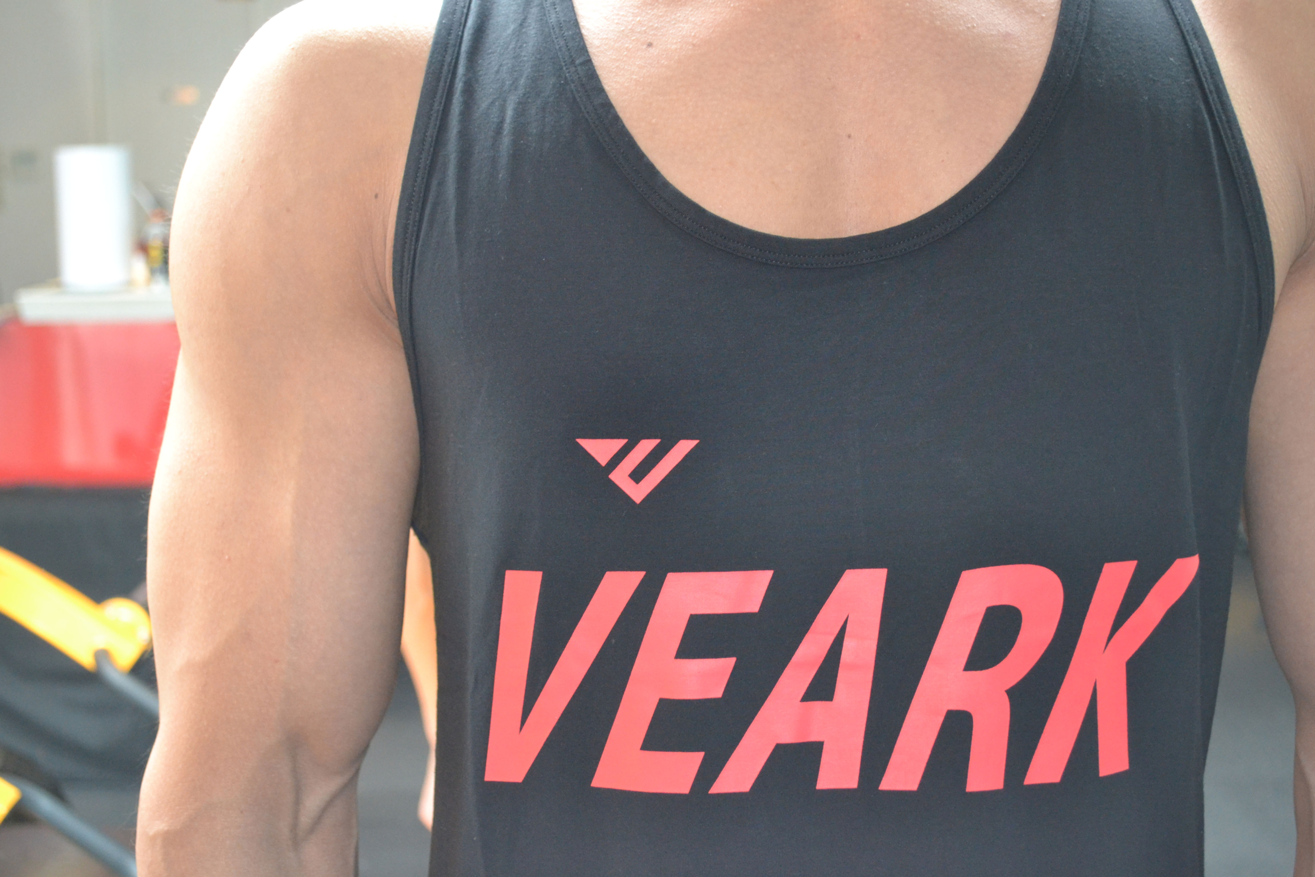 ヴェアーク レーヨンタンクトップ BLACK