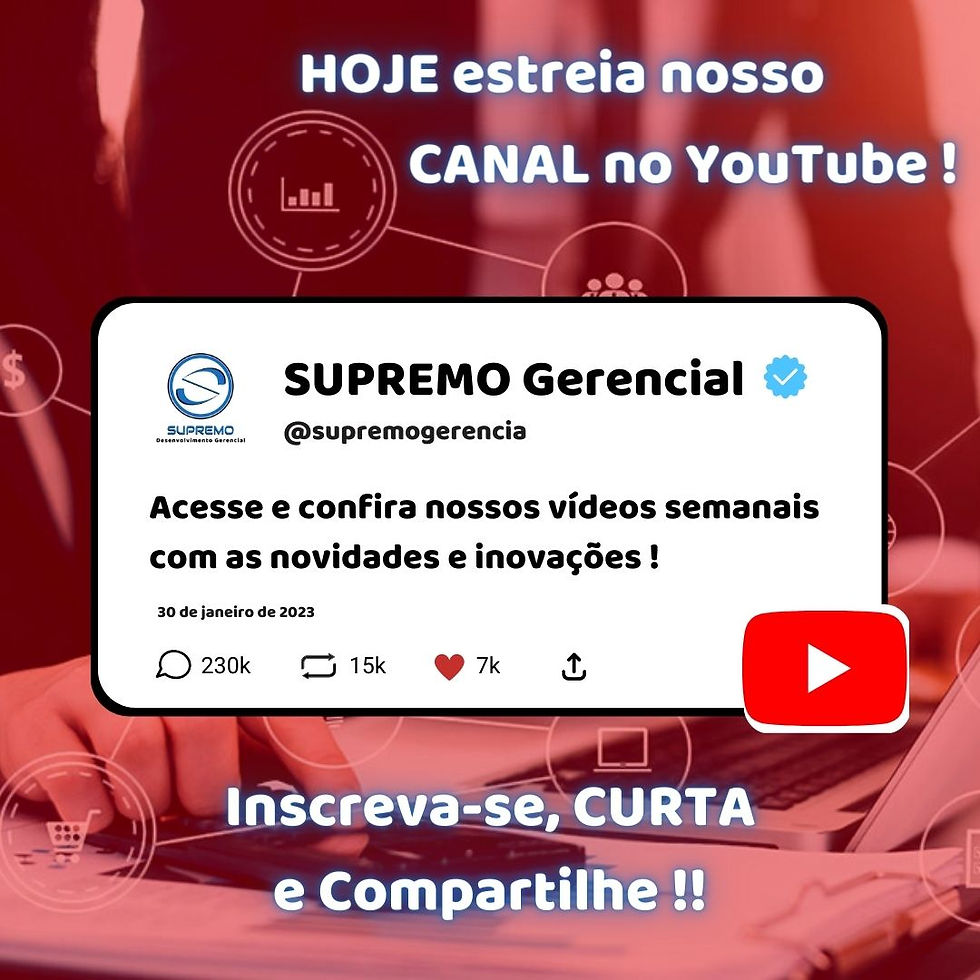 Estreia do nosso CANAL no YouTube ! 🔴