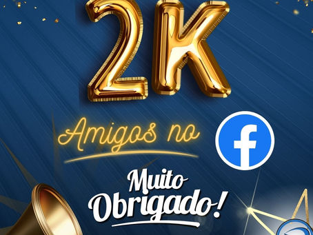 🎉 Já somos 2k no Facebook
