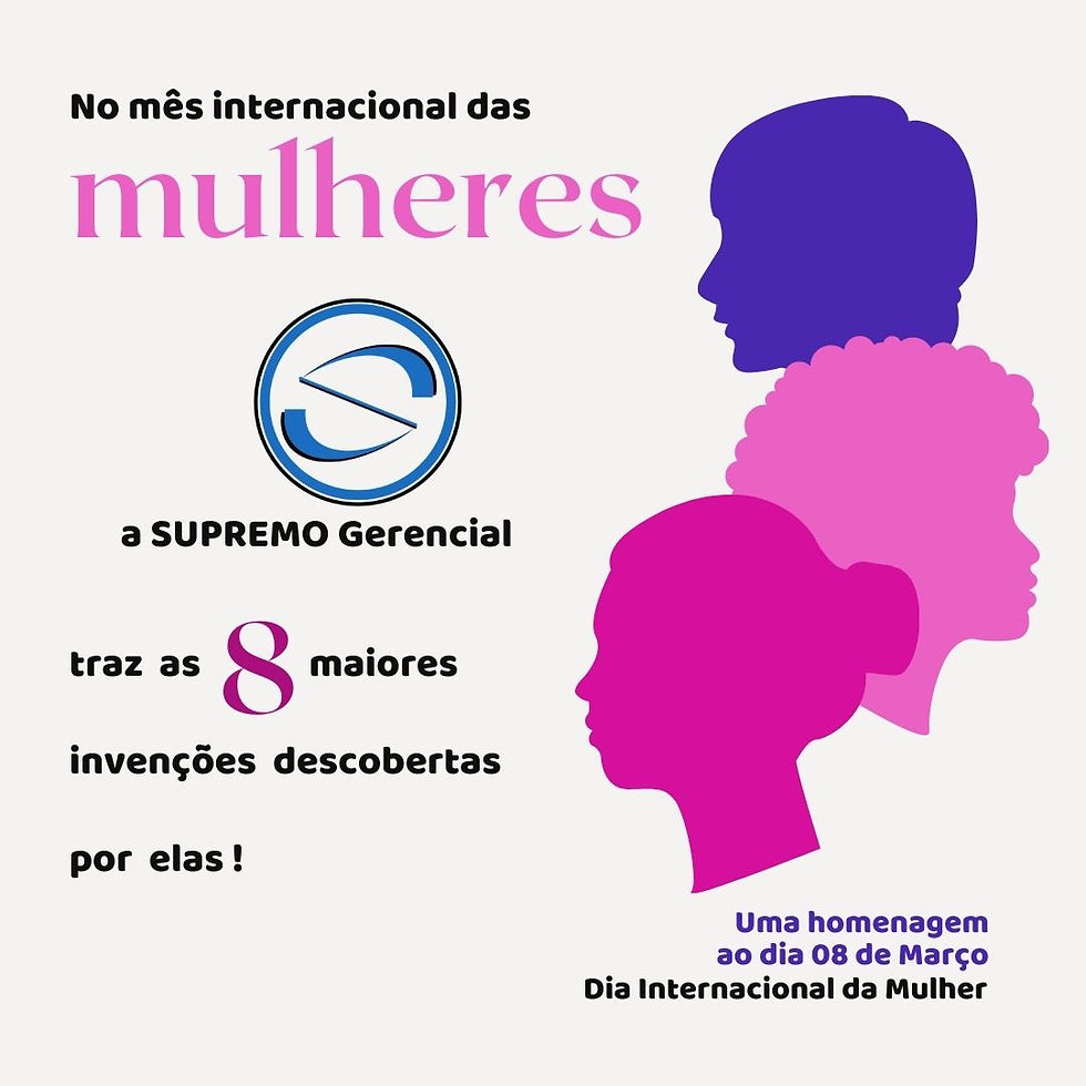 💗 No mês internacional das MULHERES...