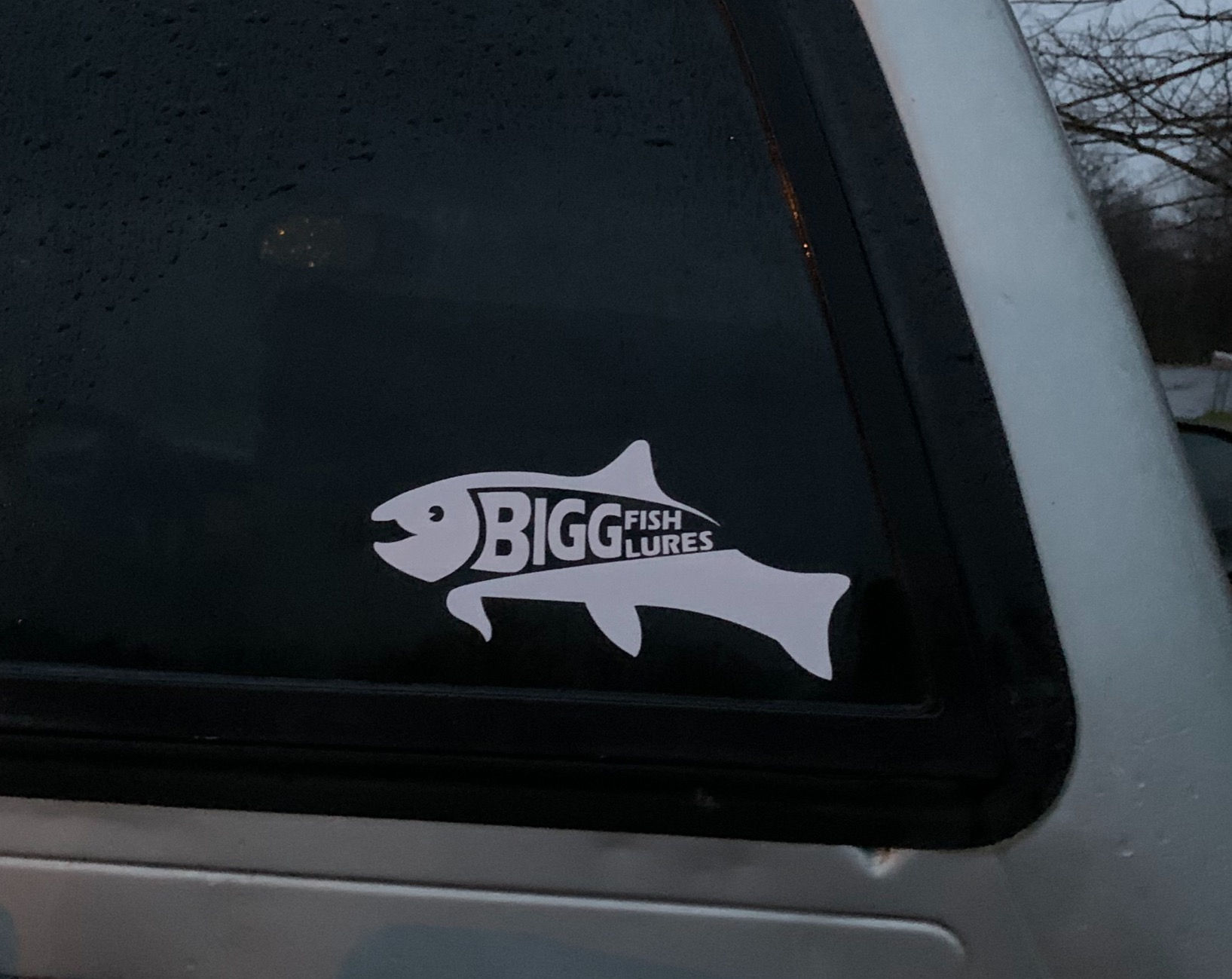 BiggFish Lures window sticker