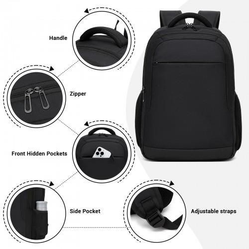 Thumbnail: BPN2607 - Trendy Laptop Backpack,Soft Padded,Practical,Organized