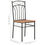 Thumbnail: vidaXL Dining Chairs 2 pcs Brown MDF