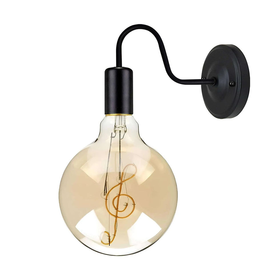 Thumbnail: Metal Swan Neck Wall Sconce Light  Vintage wall lamp~5670