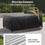 Thumbnail: VEVOR 74x47 inch Patio Outdoor Furniture Cover, Heavy-Duty 420D Oxford Fabric