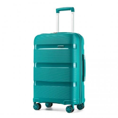 KSK2492 - Kono 24-Inch PP Hardshell Suitcase?Durable Checked Luggage with TSA
