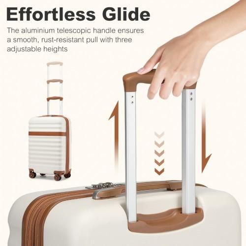 Thumbnail: Kono 20 Inch Lightweight Hard Shell Cabin Carry-On Suitcase with TSA Lock