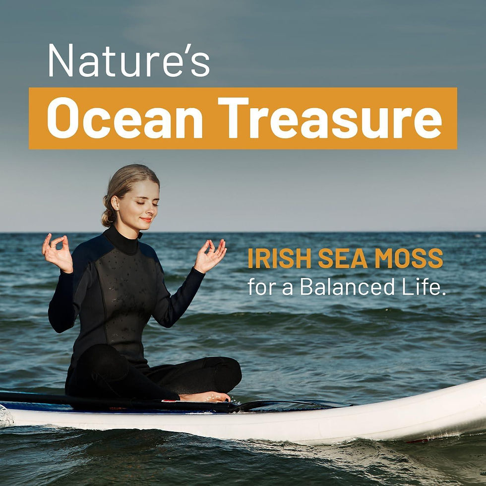Thumbnail: Irish Sea Moss Tablets High Strength 6000mg ? Irish Sea Moss Supplement 120