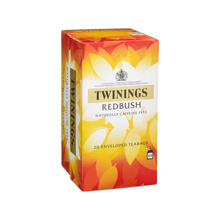 Thumbnail: Twinings Pure Redbush Tea Bags Individually Enveloped Tagged Herbal Sachets Cup