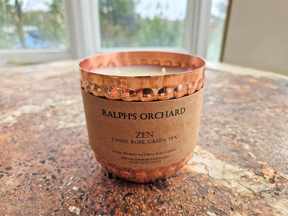 Thumbnail: Zen: Cassis, Rose, Green Tea Scented Candle