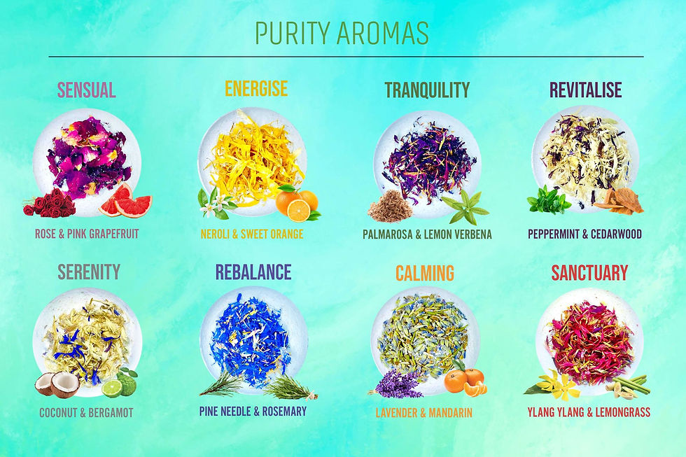 Thumbnail: Luxury Therapeutic 'Purity'  Bath Bomb Gift Set