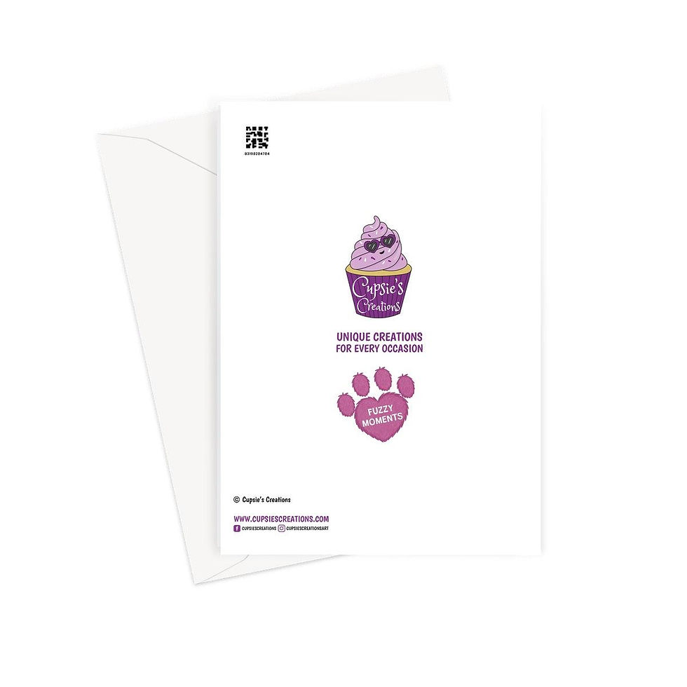 Thumbnail: Niece Christmas Card – Cute Capybara Cappy Christmas Card
