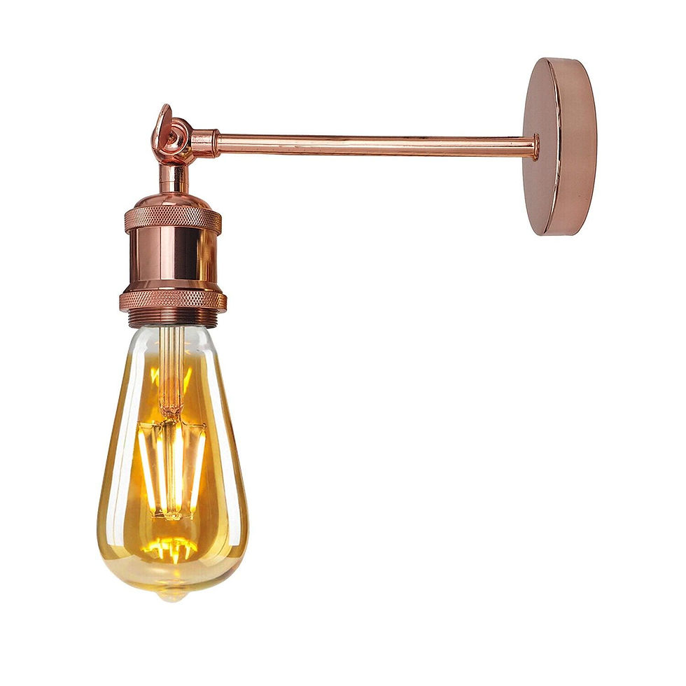 Thumbnail: Retro Metal Wall Sconce Modern Industrial Wall Lamp Fixtures~5770