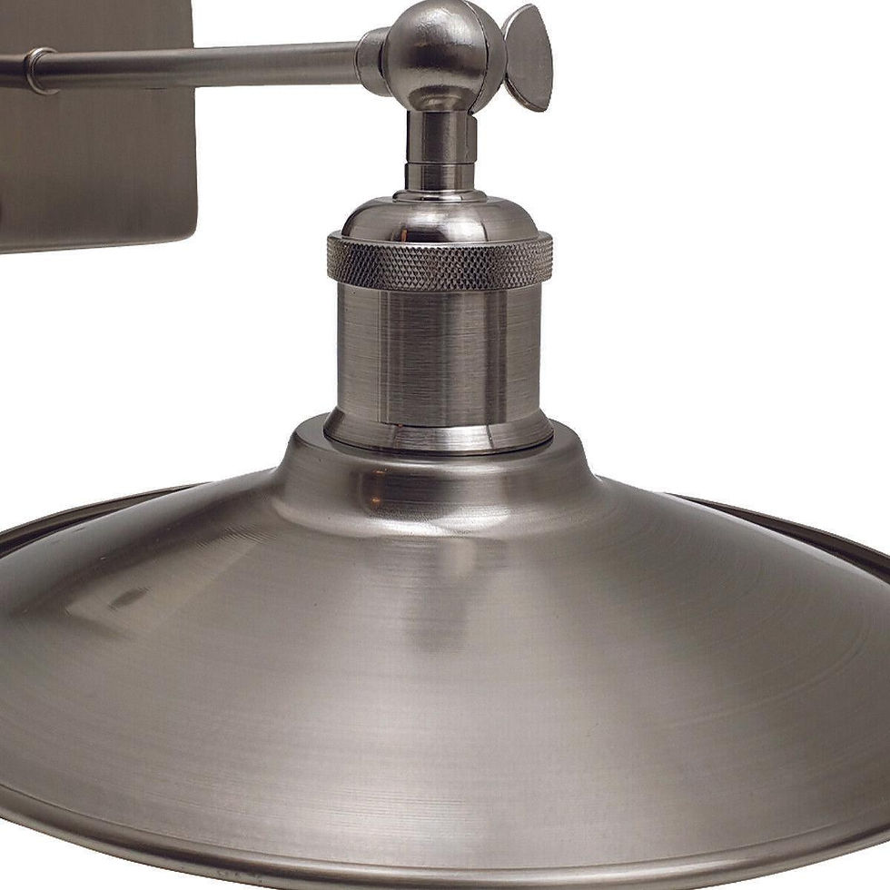 Thumbnail: Satin Nickel Wall Light Lamp Sconces Living Room Home Decor~2592