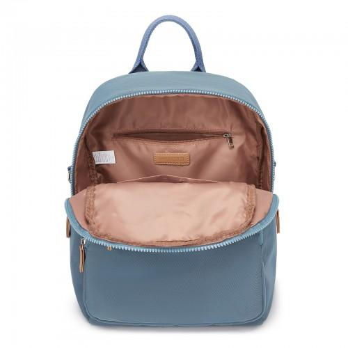 Thumbnail: BPM2617 - Miss Lulu Women's Backpack, Water-Resistant Nylon Convertible Shoulder
