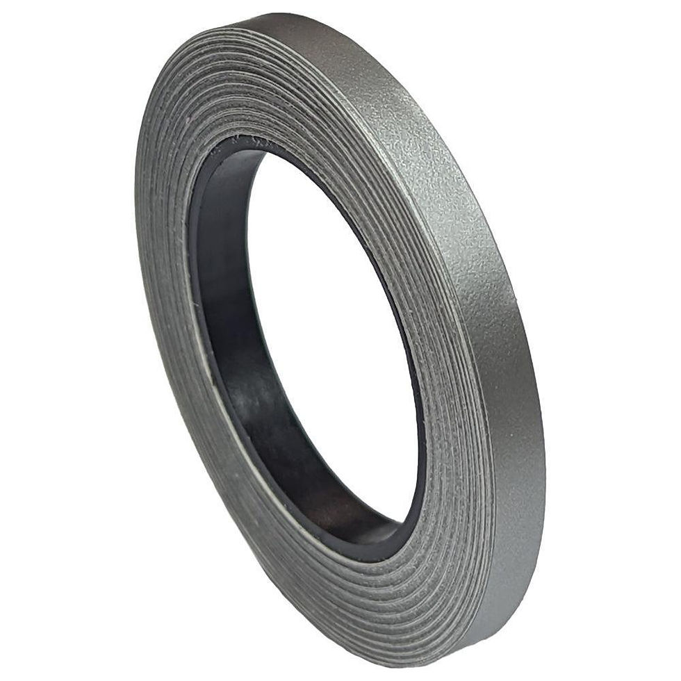 Silver Vinyl Pin Stripe Tape - 6mm x 10m - Sleek Metallic Finish