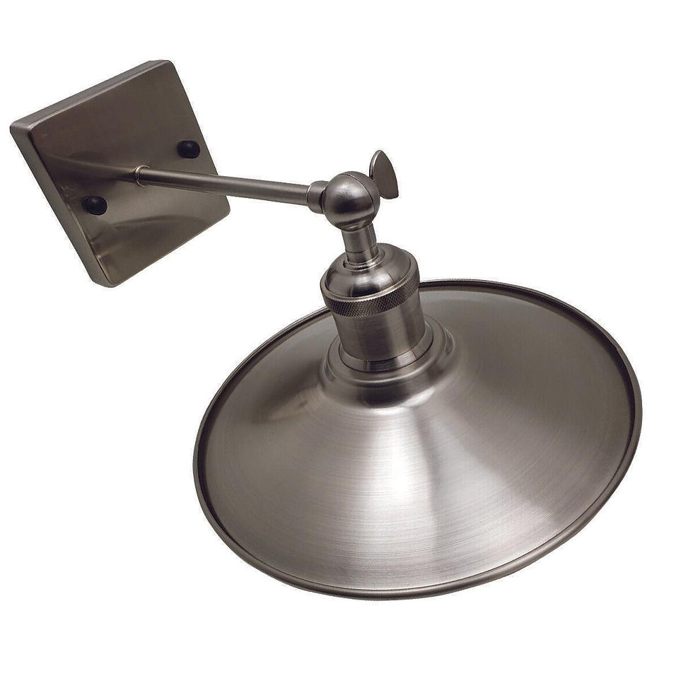 Thumbnail: Satin Nickel Wall Light Lamp Sconces Living Room Home Decor~2592