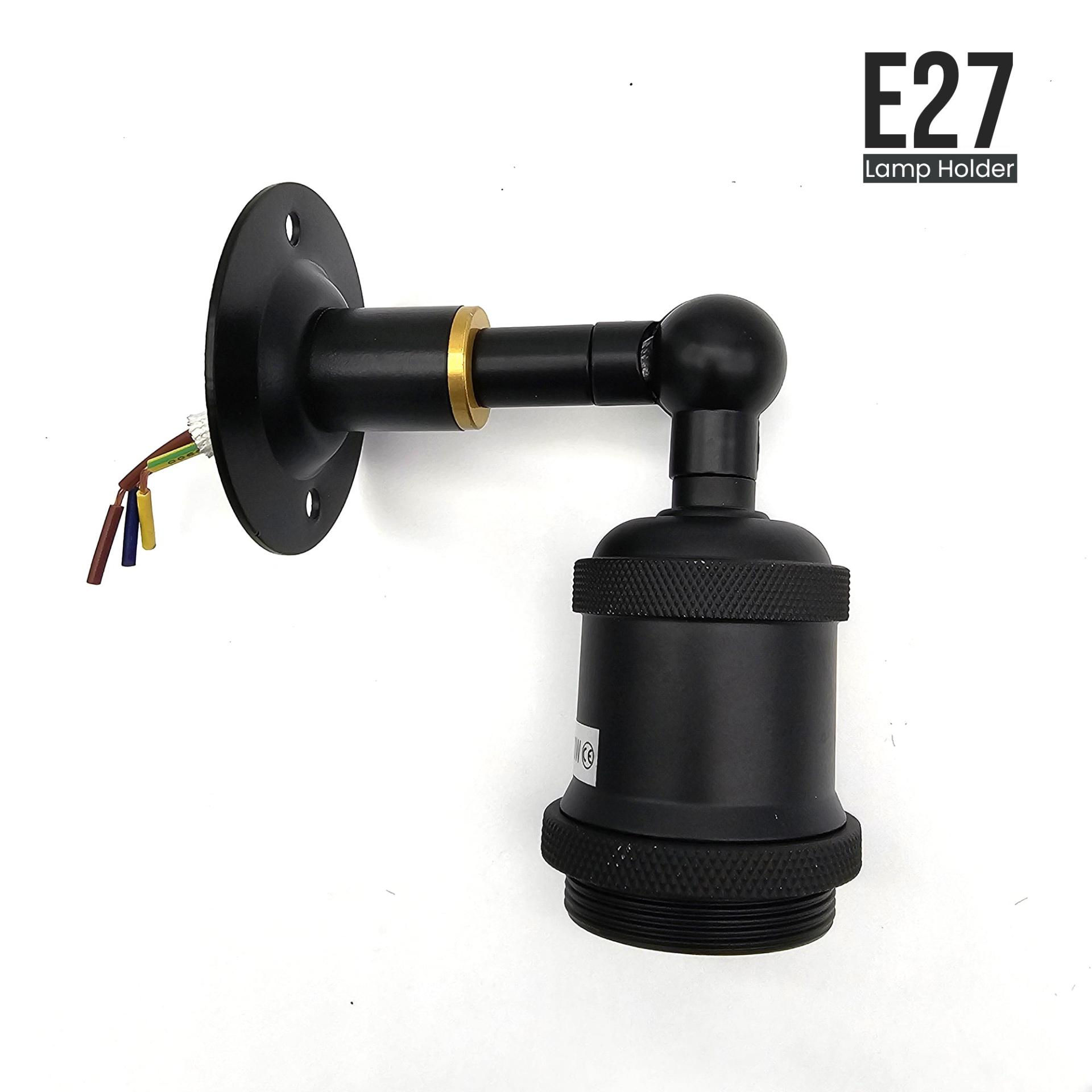 Conduit Dome cover with E27 Arm Lamp Holder Fitting light ~ 6051