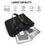 Thumbnail: Kono Large-Capacity Comfortable Travel Tote with Laptop Sleeve, Trolley Sleeve &