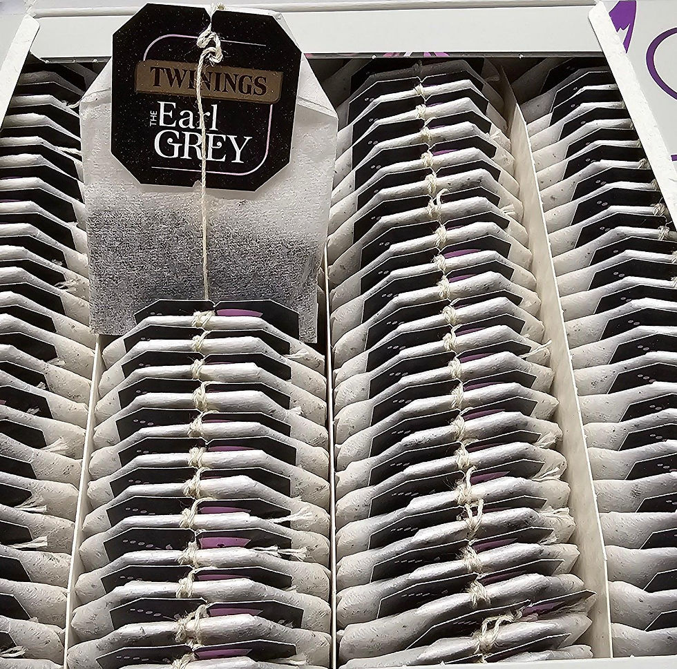 Thumbnail: Twinings Earl Grey String & Tag Tea Bags Sachets One Full Pack Box x100 Servings