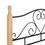 Thumbnail: vidaXL Bed Frame Black Metal 120x200 cm