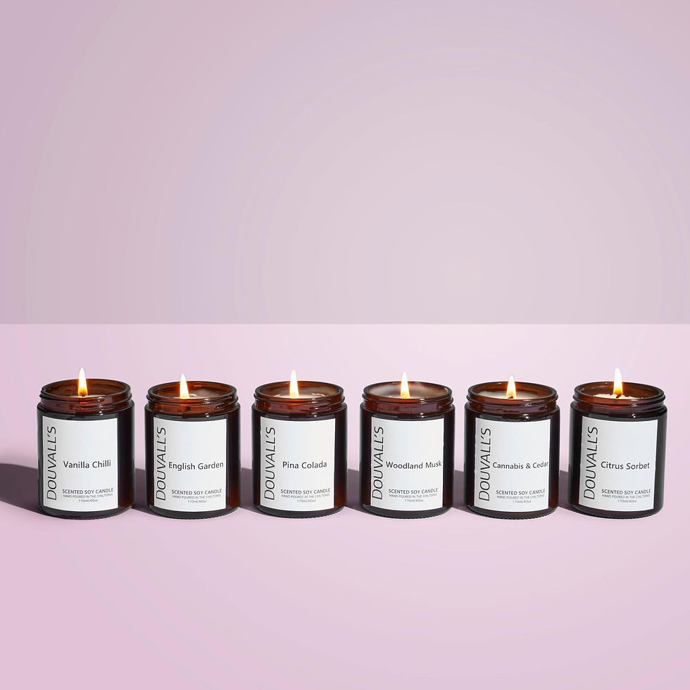 Eco Soy Wax scented Candles 180g