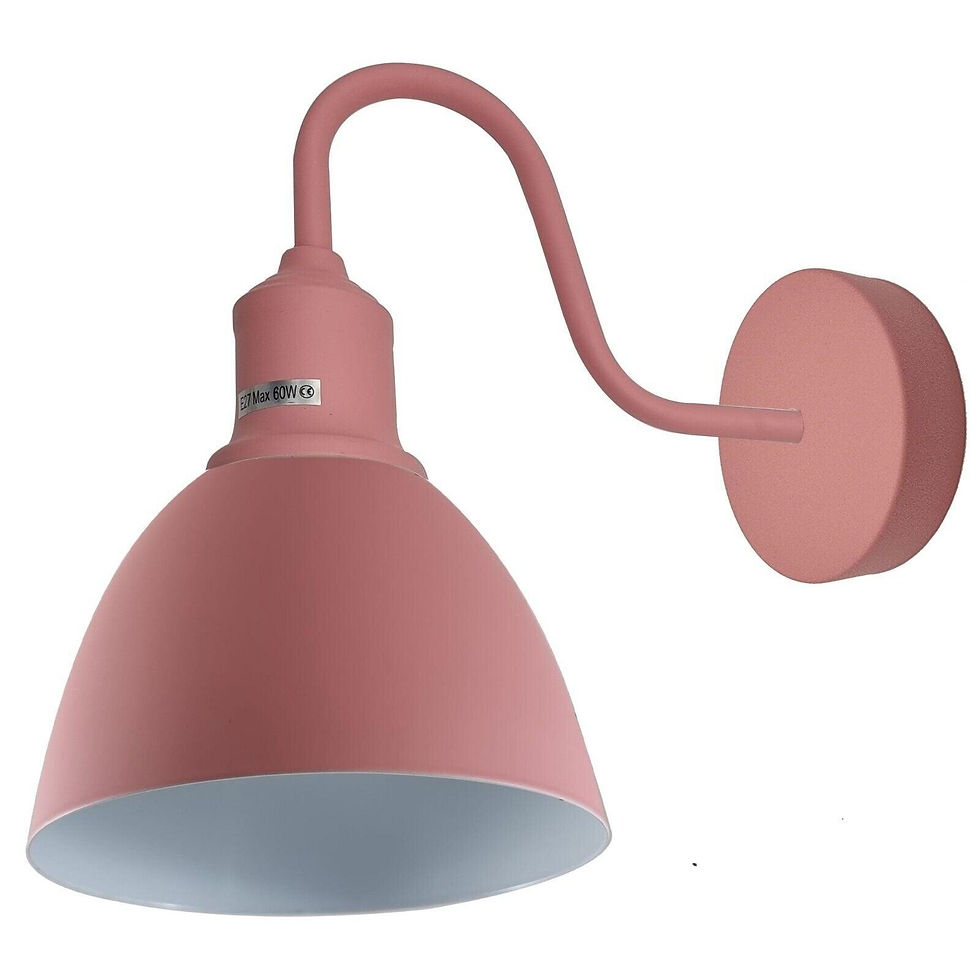 Thumbnail: Modern Retro Industrial Vintage Metal Light Shade E27 Indoor Sconce Wall
