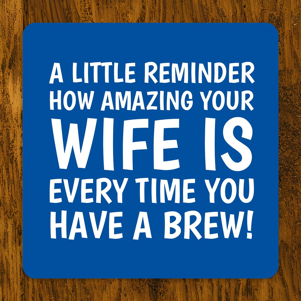 Thumbnail: A Little Reminder How Amazing Your Wife Is Coaster – For Husband