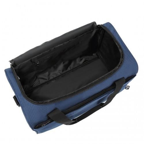 Thumbnail: E2016S - Kono Structured Travel Duffle Bag - Navy