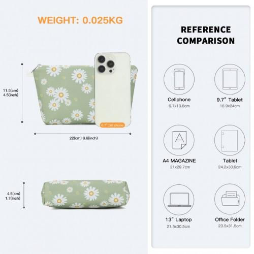 Thumbnail: COM2443 - Miss Lulu Multi-Functional Charming Print Cosmetic Bag &amp; Storage