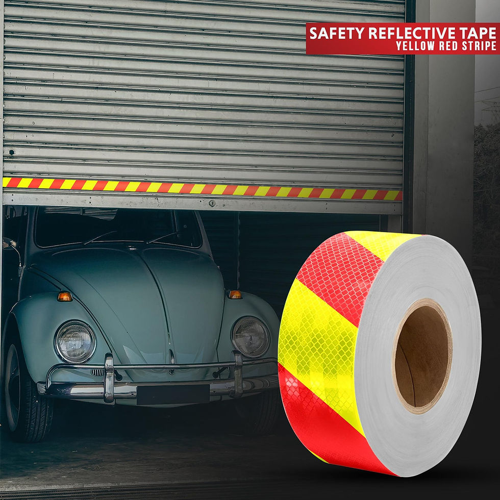 Thumbnail: Waterproof Reflective Safety Tape Floor Marking Self-Adhesive Roll~5191