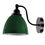 Thumbnail: Industrial Vintage Modern Retro Swan Neck Metal Arm E27 Sconce Green Wall Mount