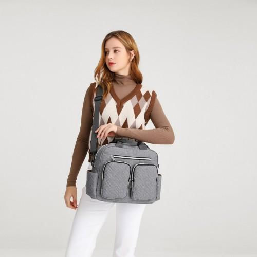 Thumbnail: EQ2248 - Kono Durable And Functional Changing Tote Bag - Black